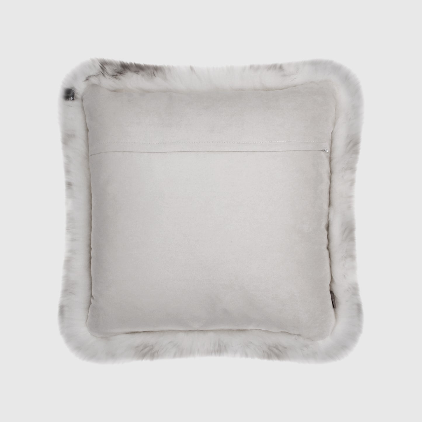 The Mood Charlie Sheepskin Pillow, 20x20 in., Husky Tip