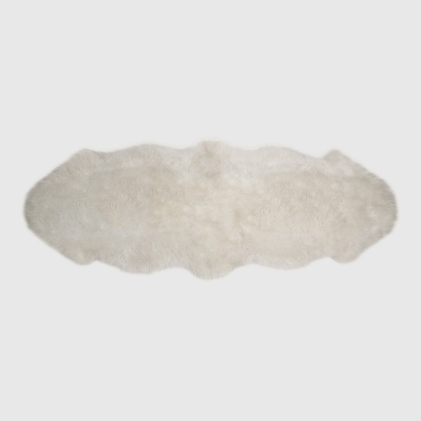 The Mood Charlie Sheepskin Double Pelt Rug, Birch