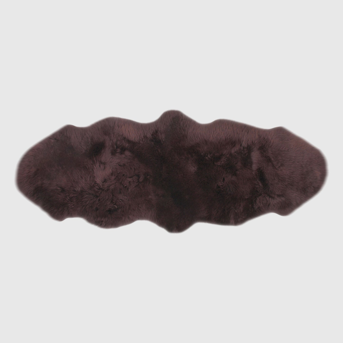 The Mood Charlie Sheepskin Double Pelt Rug, Cinnamon