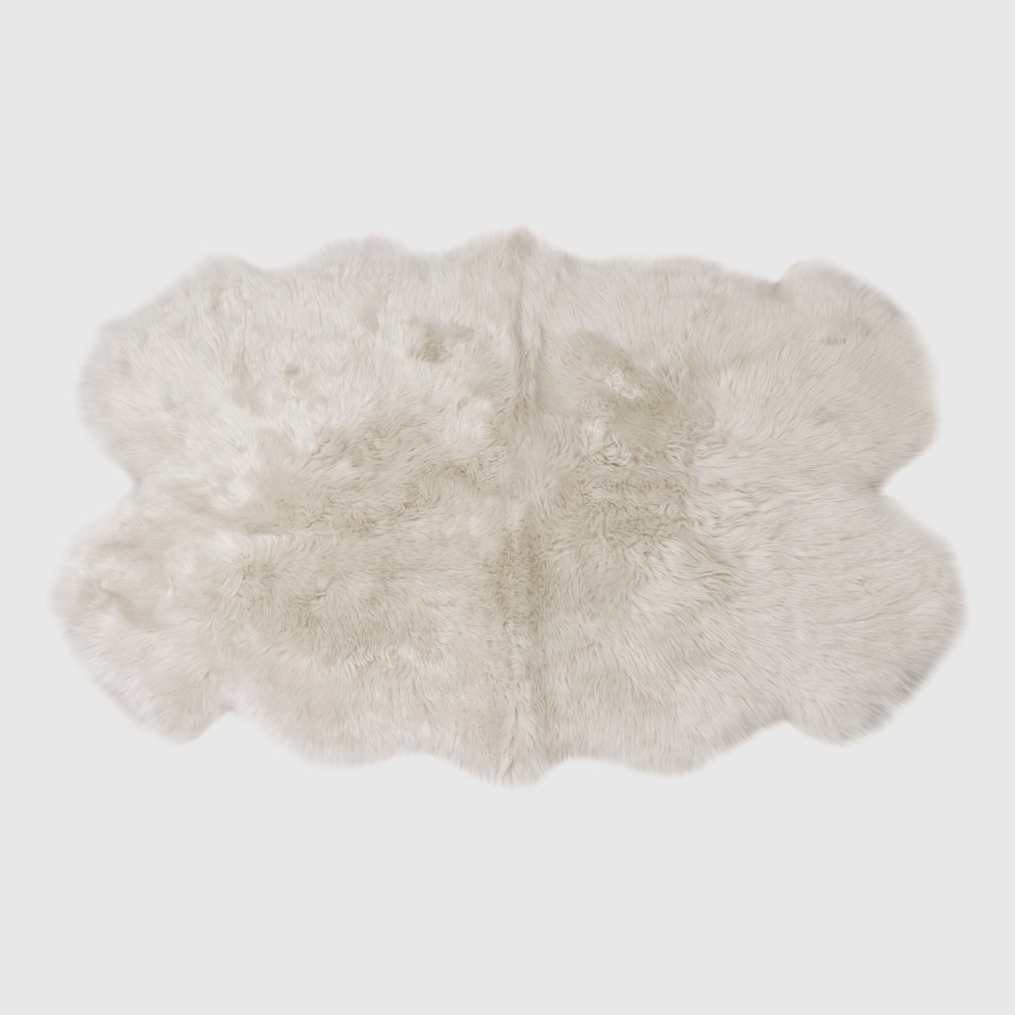 The Mood Charlie Sheepskin Quarto Pelt Rug, Birch