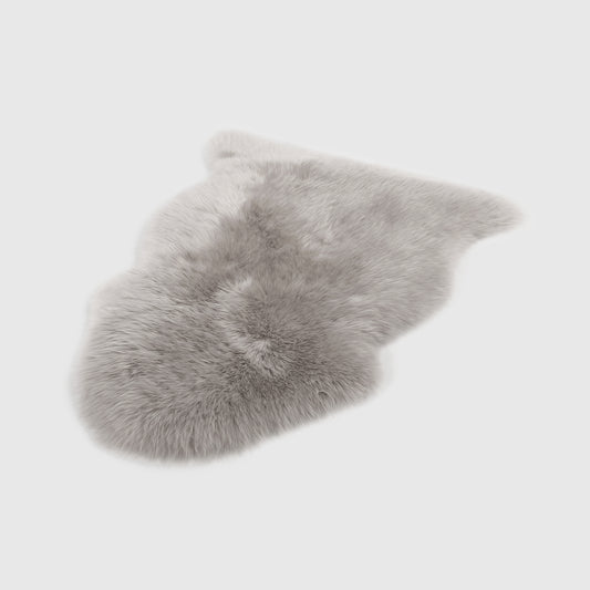 The Mood Charlie Sheepskin Single Pelt Rug, Chateau Gray