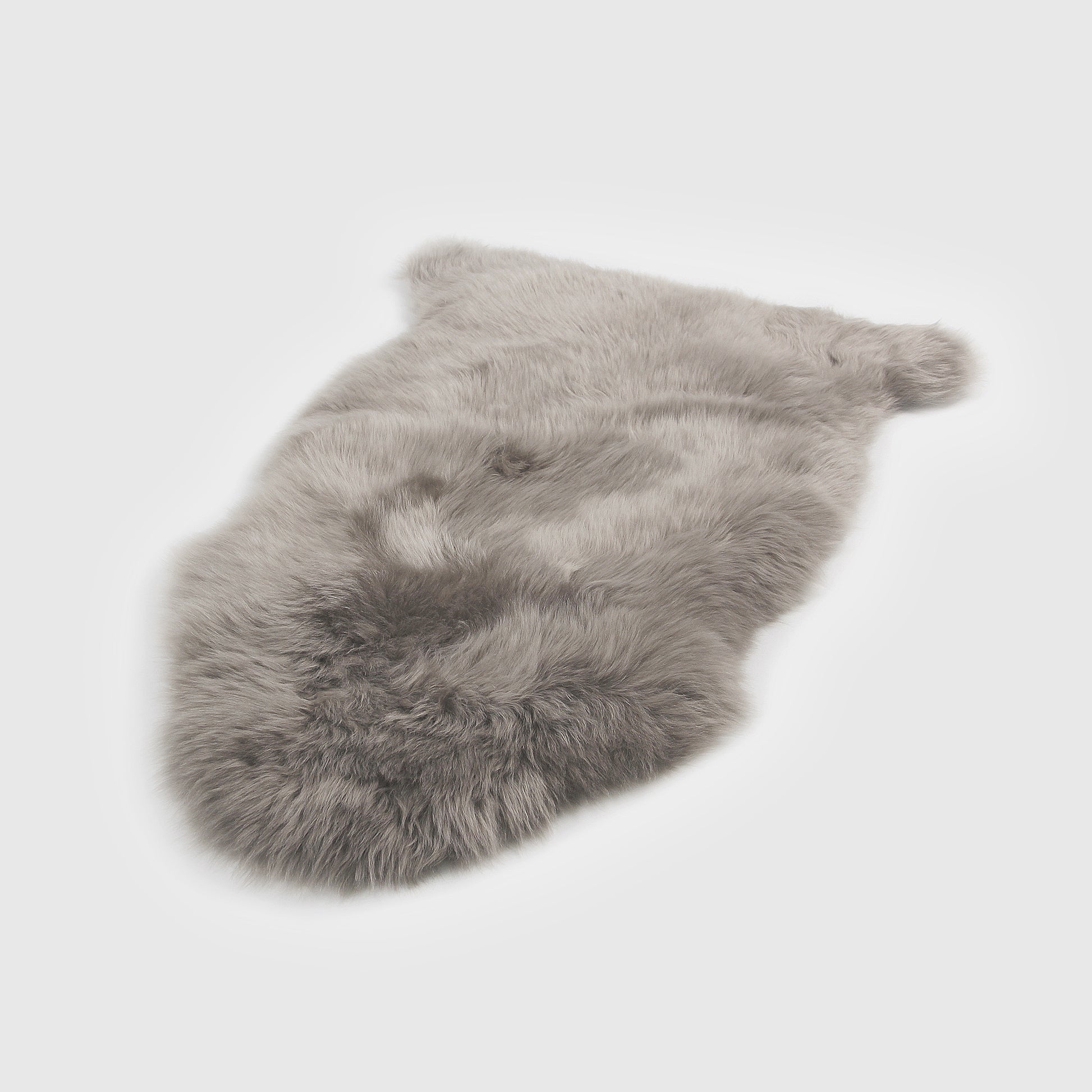 The Mood Charlie Sheepskin Single Pelt Rug, Mushroom